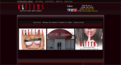 Desktop Screenshot of kittenscabaret.com